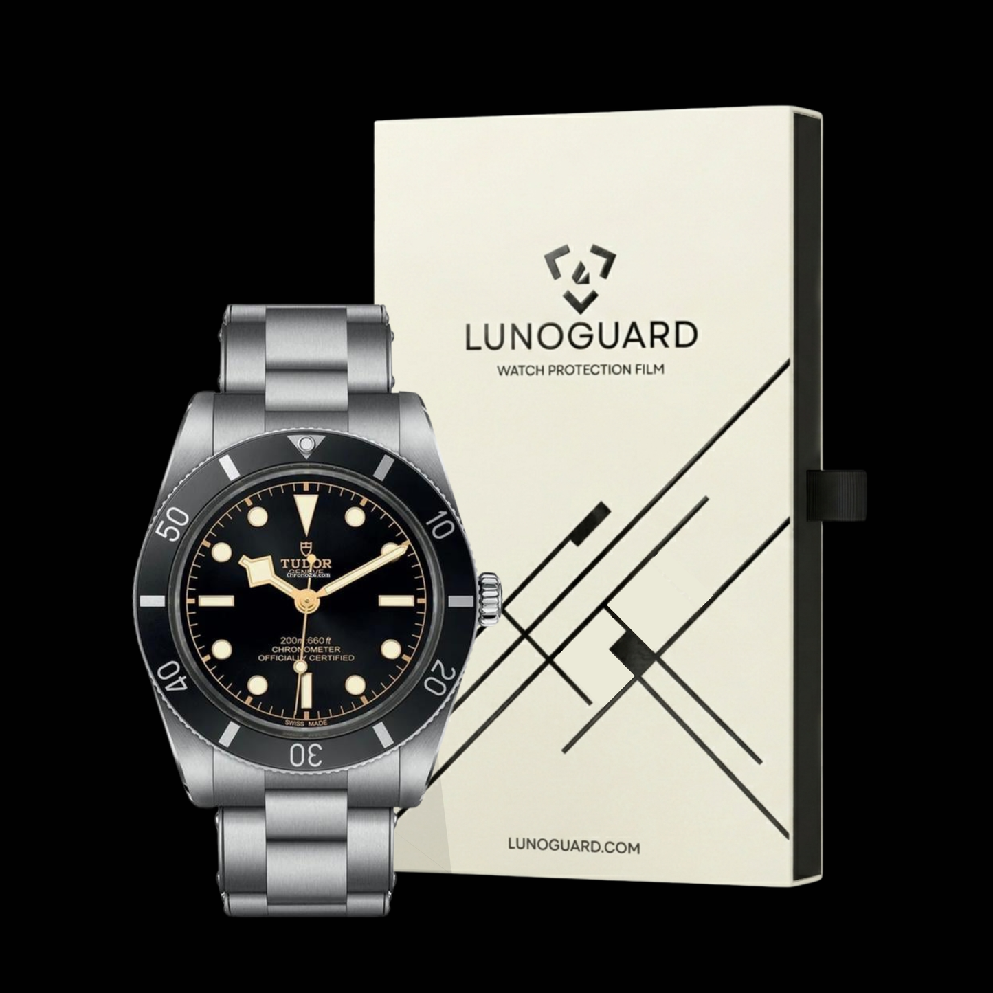 Tudor Black Bay 54 M79000N (37mm) Three-link Bracelet Protection Kit