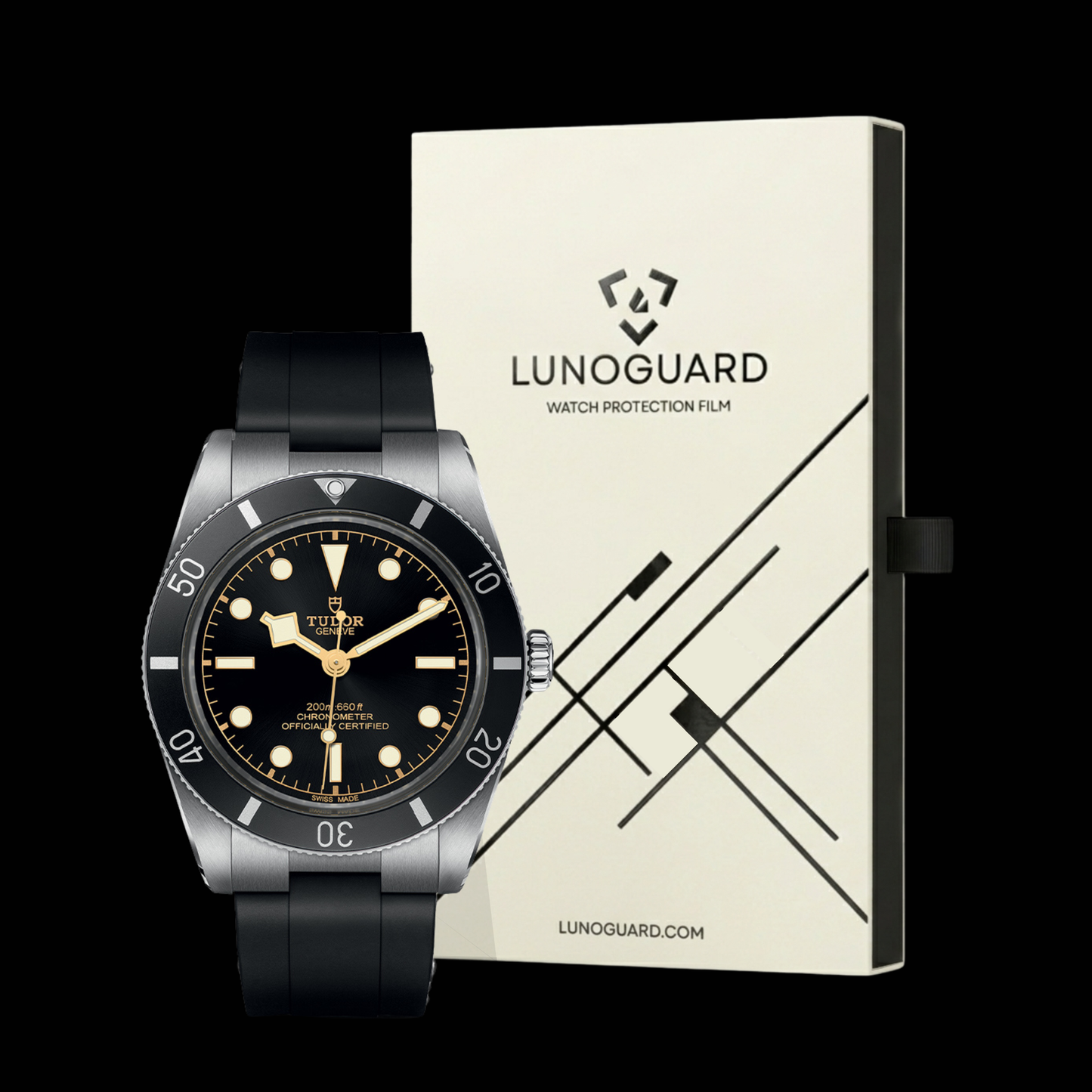 Tudor Black Bay 54 M79000N (37mm) Rubber Bracelet Protection Kit